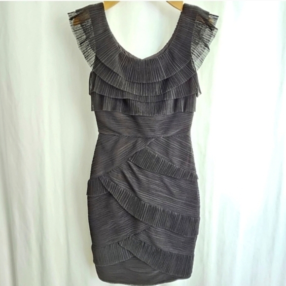 BCBGMaxAzria Black Briana Cocktail Dress - Picture 4 of 16